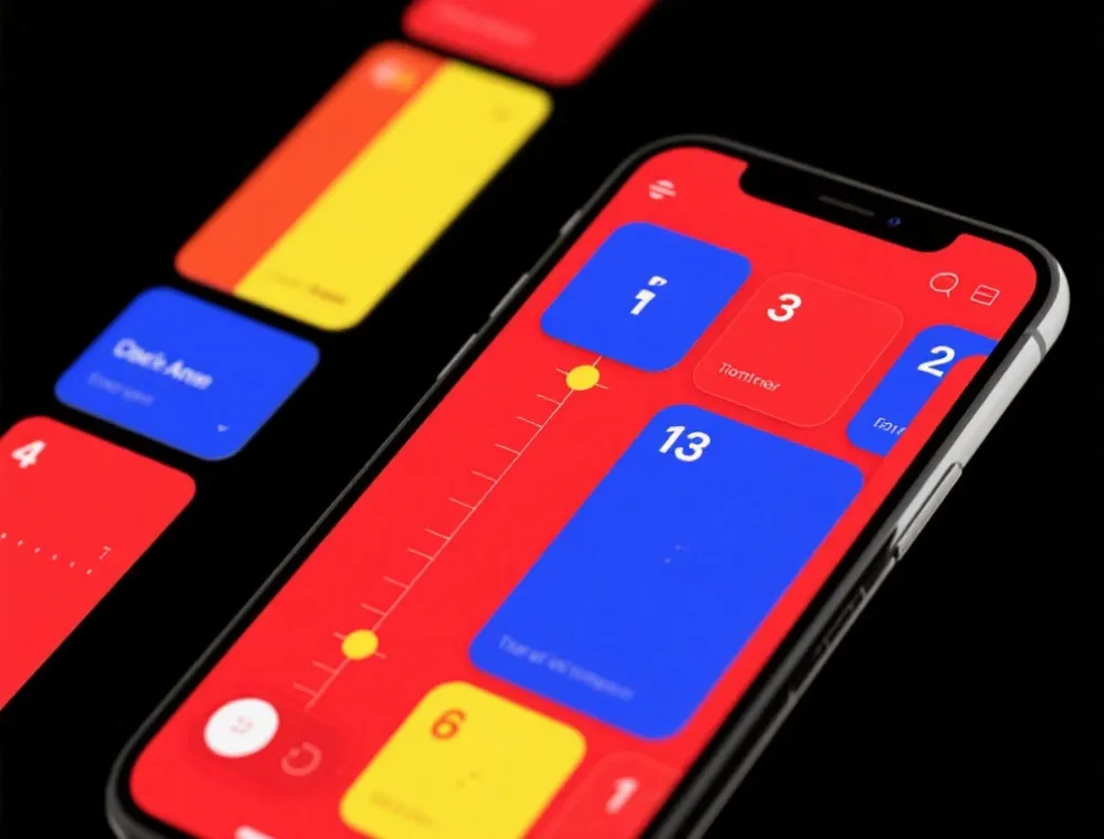 移动端开奖信息浏览示意